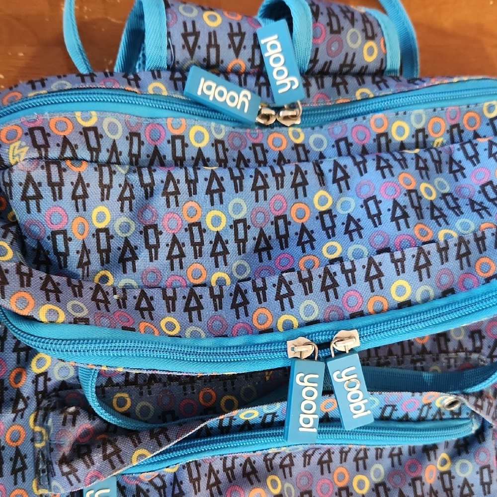 Yoobi Multicolor Patterned Backpack - Picture 9 of 10